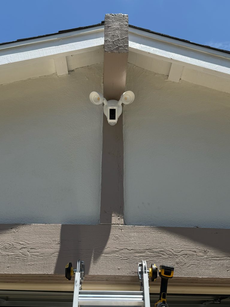 Ring Spotlight Camera Installation